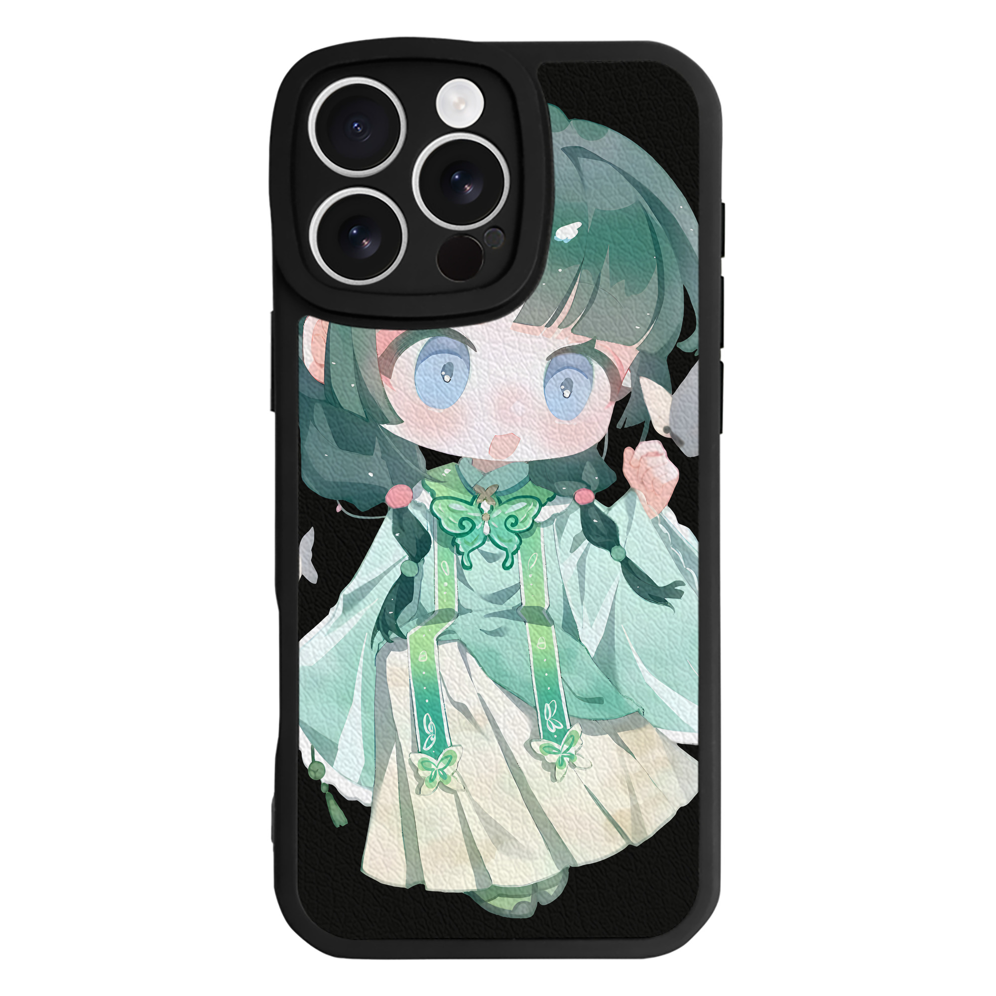 （画像用） 薬屋のひとりごと The Apothecary Diaries 【iPhone 16シリーズ対応】シリコンスマホケース（レザー調） 材質：シリコン